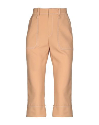 Chloé Cropped Pants In Beige