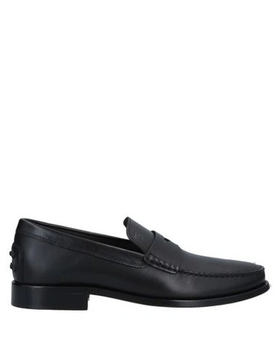 TOD'S TOD'S MAN LOAFERS BLACK SIZE 6.5 LEATHER,11412965SM 4
