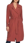 1.STATE SOFT TWILL BELTED TRENCH COAT,8168515