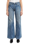 B SIDES OPENING CEREMONY HIGH-RISE WIDE LEG PLAIN JEANS,ST212829