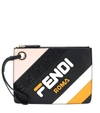 FENDI FENDI MANIA TRIPLETTE皮革手拿包,P00354137