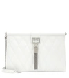 GIVENCHY GEM MEDIUM QUILTED LEATHER CLUTCH,P00361437
