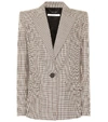 GIVENCHY SINGLE-BREASTED WOOL BLAZER,P00356364