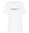 GIVENCHY PRINTED COTTON-JERSEY T-SHIRT,P00356393