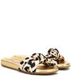 CHARLOTTE OLYMPIA DYLAN KNOTTED SLIDES,P00351791
