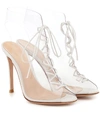 GIANVITO ROSSI HELMUT PVC ANKLE BOOTS,P00365812