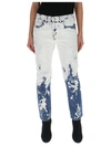 GUCCI GUCCI HAND BLEACHED RELAXED FIT JEANS