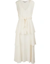 STELLA MCCARTNEY SILK MIDI DRESS,550741SY206 9500