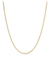 David Yurman Men's Box Chain Necklace In 18k Gold, 3.6mm, 24"l