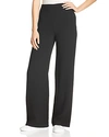 Theory High-waisted Wide Trousers In Black