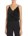 ASTR ASTR THE LABEL TO THE BEAT FRINGED CAMISOLE BODYSUIT,ACT15137