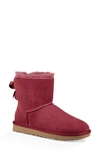 UGG UGG MINI BAILEY BOW II GENUINE SHEARLING BOOTIE,1016501