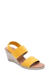 ANDRE ASSOUS ALLISON WEDGE SANDAL,ALLISON-PO