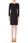 AKRIS PUNTO SCALLOP DETAIL DRESS,343200039103