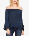 VINCE CAMUTO OFF-THE-SHOULDER BELL-SLEEVE TOP