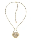 PLEVÉ Pirouette 18K Yellow Gold & Diamond Pendant Necklace