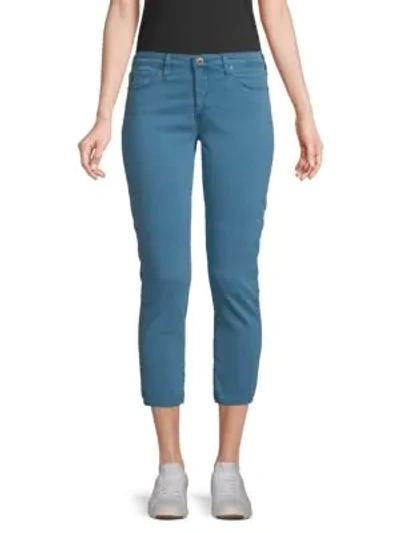 Ag Prima Crop Jeans In Sulfur Azure Slate | ModeSens