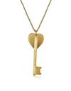 JW ANDERSON Jw Anderson Heart Key Pendant Necklace,10783782