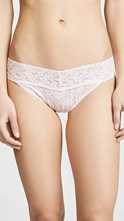 Hanky Panky Signature Lace Original Rise Thong In Bliss