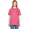 OFF-WHITE OFF-WHITE SSENSE EXCLUSIVE PINK CROSS SLIM T-SHIRT