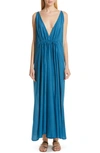 KALITA CLEMENCE COTTON & SILK MAXI DRESS,NO 6 CLEMENCE MAXI DRESS