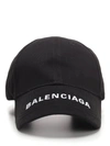 BALENCIAGA BALENCIAGA LOGO PLAIN BASEBALL CAP