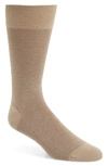 COLE HAAN PIQUE TEXTURE CREW SOCKS,ALY101