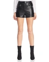 GUESS MAXIE FAUX LEATHER SHORTS,W84D10R80I0