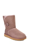 Ugg Bailey Button Ii Boots In Stormy Grey Suede