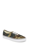 Vans 'authentic' Sneaker In Black / Woodland