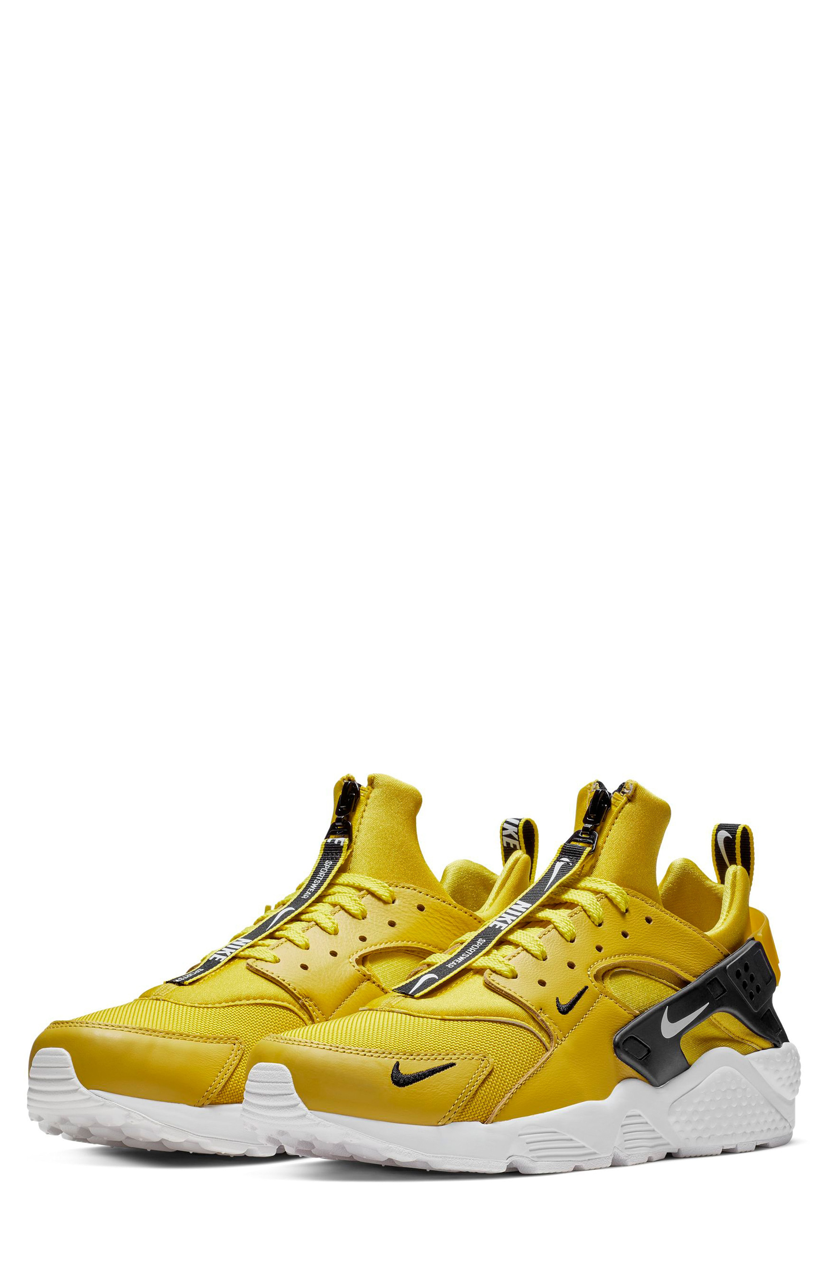 men's nike huarache premium zip casual shoes