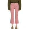 ISABEL MARANT ÉTOILE ISABEL MARANT ETOILE PINK ANYREE TROUSERS