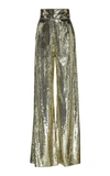 DUNDAS SEQUINED TULLE WIDE-LEG PANTS,718586