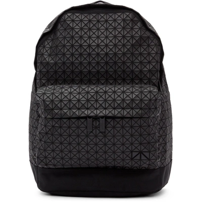 Bao Bao Issey Miyake Geometric Panelled Backpack In Matte Black