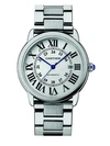 CARTIER Ronde de Cartier Solo Extra-Large Stainless Steel Bracelet Watch