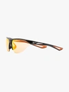 Heron Preston + Nike Tailwind Polycarbonate Sunglasses With Interchangeable Lenses In 1088 Black Orange