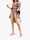 MISSONI MISSONI MARE CLASSIC ZIG ZAG SWIMSUIT,MMP00031BR002213497918