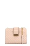 VISONE PINK QUILTED MARGOT BAG,10784456