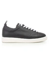 GOLDEN GOOSE STARTER SNEAKERS,GCOWS631.A4084 BLACK WHITE SOLE