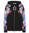 GIVENCHY Dragon-printed cotton hoodie,P00356389