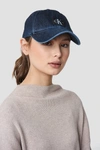 CALVIN KLEIN J Monogram Cap W Blue