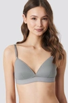 Lulu's Drawer Mae Padded Bra Grey