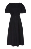 ADAM LIPPES DOLMAN SLEEVE A-LINE COTTON DRESS,P19711CT