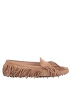 Tod's Loafers In Beige