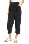 THE FIFTH LABEL PHILOSOPHY BELTED CORDUROY CROP PANTS,40181158