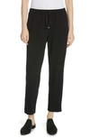 EILEEN FISHER SLOUCHY ANKLE DRAWSTRING PANTS,R8TJF-P4077M