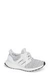Adidas Originals Women's Ultraboost Knit Lace Up Sneakers In White/ Non-dyed