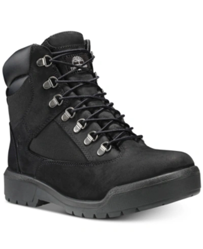Timberland Men's Limited Release 6" Waterproof Field Boots Men's Shoes In Black