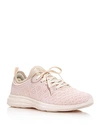 Apl Athletic Propulsion Labs Techloom Phantom 3d Mesh And Neoprene Sneakers In Sea Salt