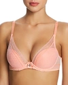 CHANTELLE FESTIVITE LACE PLUNGE CONTOUR BRA,3682